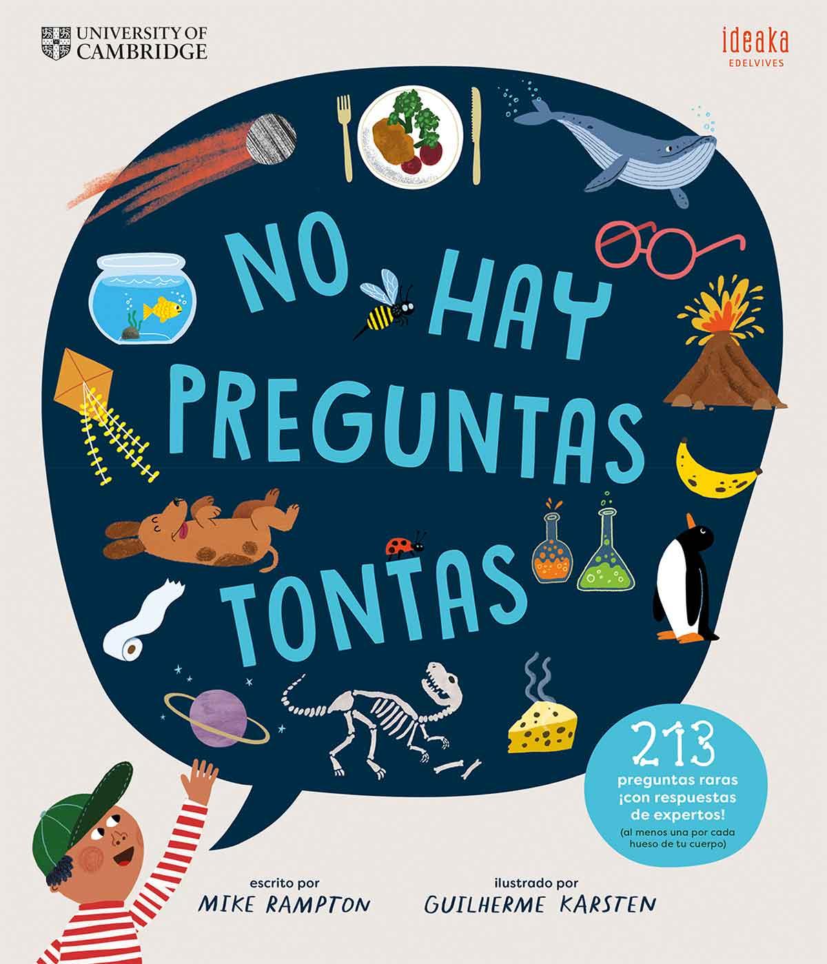 Portada libro no hay preguntas tontas edelvives 