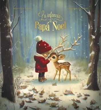 Portada libro infancia de papa noel Edelvives Portada libro infancia de papa noel Edelvives