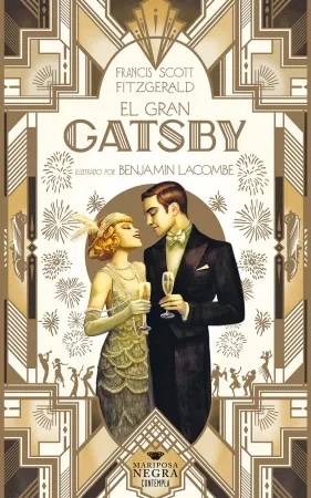 Portada libro el gran gatsby benjamin lacombe Edelvives Portada libro el gran gatsby benjamin lacombe Edelvives