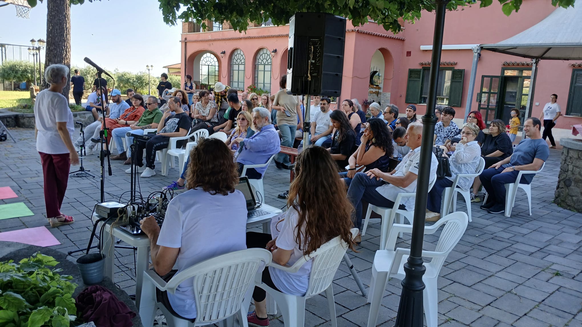 il pubblico presente