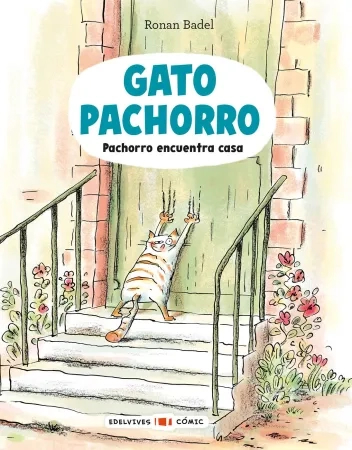Portada libro gato pachorro encuentra casa edelvives 