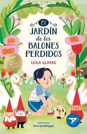 Portada libro el jardin de los balones perdidos edelvives 