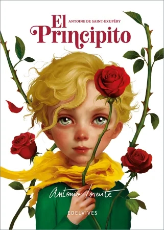 Portada libro el principito antonio lorente edelvives 