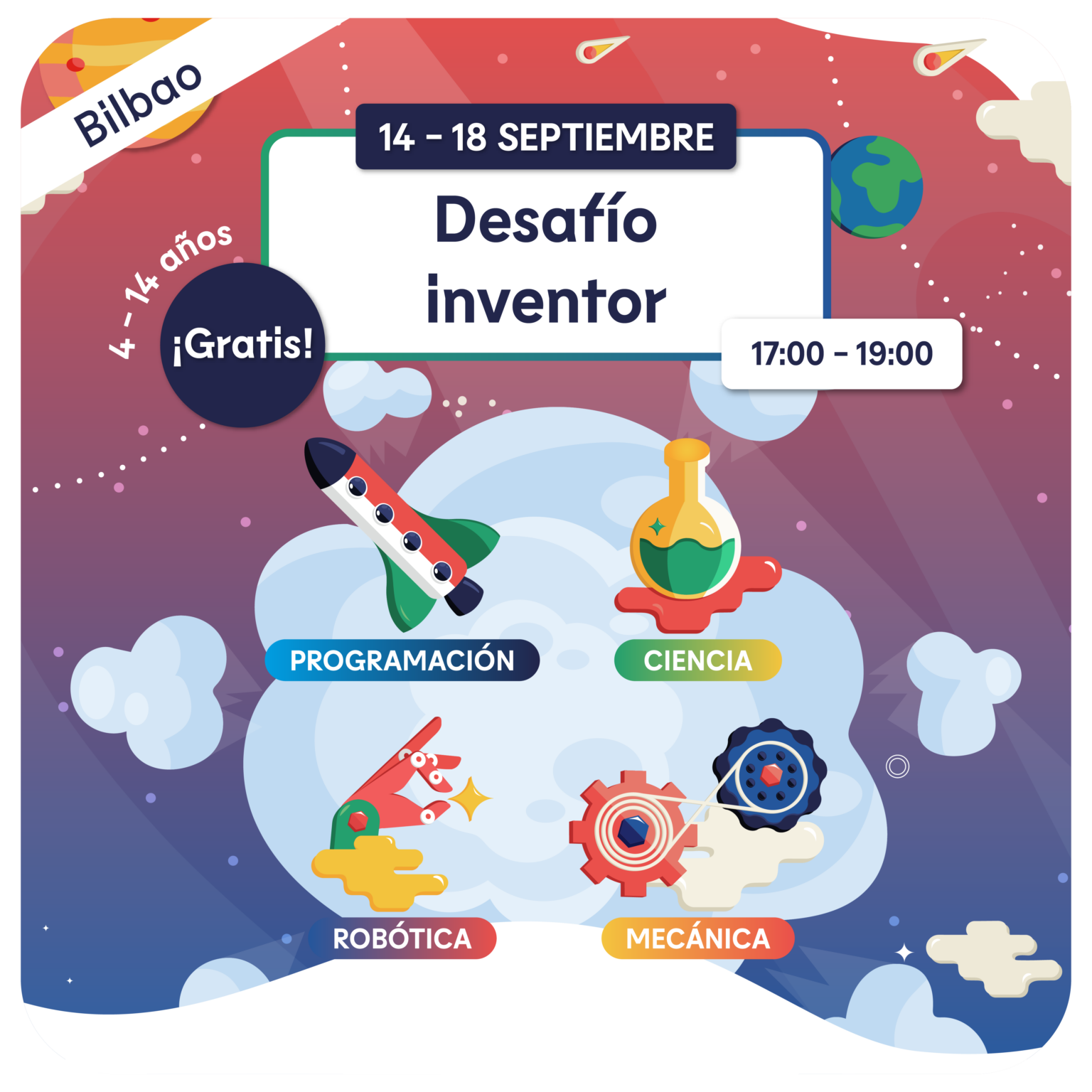 Desafio inventor Academia de inventores Bilbao